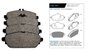Imagen de JUEGO PASTILLAS CERAMICA M-BENZ C180/200 CLA180/200/220/250